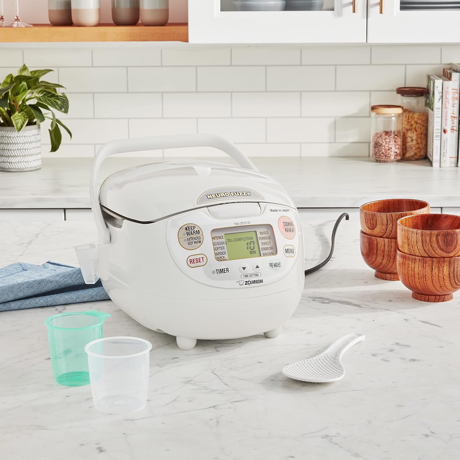 Detalle 2 de Zojirushi Neuro Fuzzy Rice Cooker 5.5 Cup