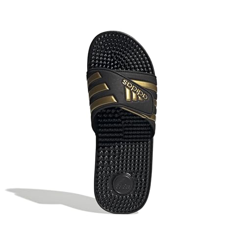 Thumbnail 6 de adidas Mixte Adissage Slides Slipper – Core Black / Gold Metallic, taille 38 EU