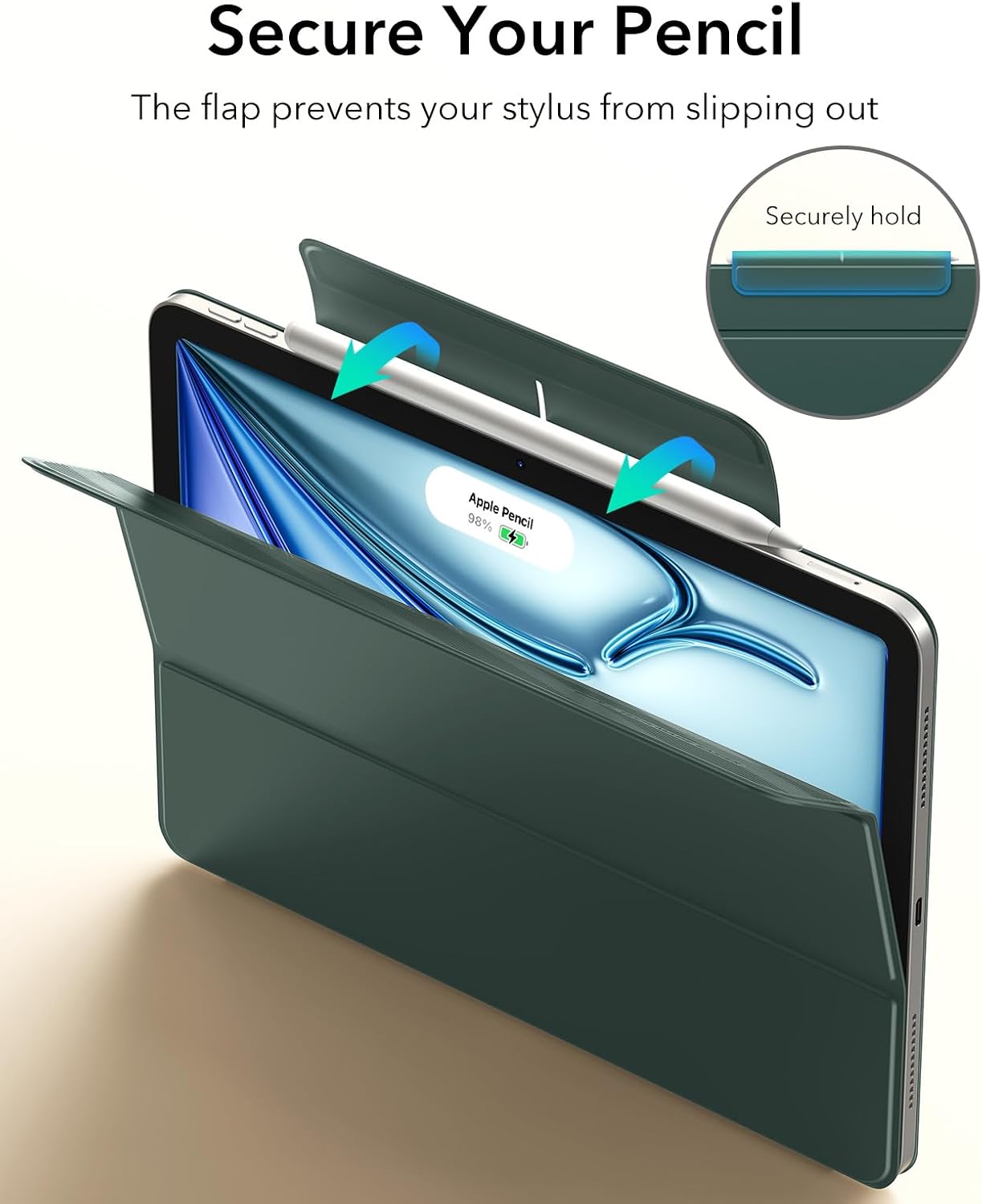 Detalle 1 de ESR iPad Air 11 Zoll Hülle mit starker Magnete