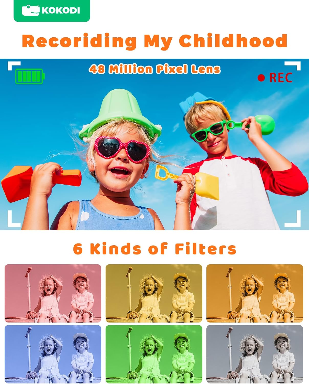 Thumbnail 5 de KOKODI Kids Camera 1080P for Ages 3–12
