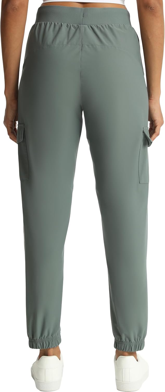 Detalle 2 de Rrosseyz Women's Cargo Hiking Pants, Quick-Dry Water-Resistant Joggers