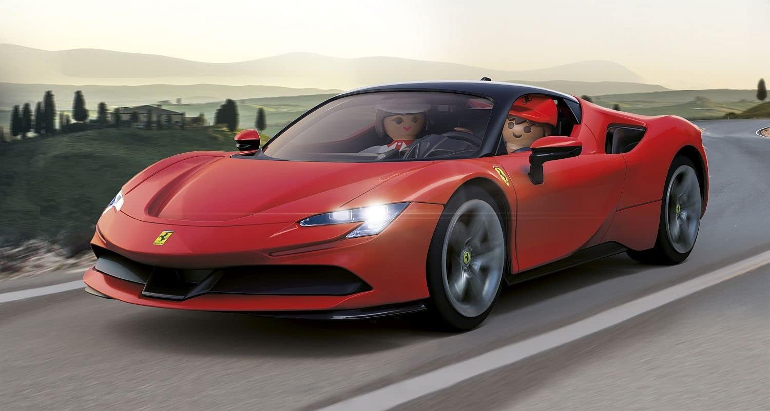 Thumbnail 2 de PLAYMOBIL 71020 Ferrari SF90 Stradale speelgoedauto met verlichting, figuren en accessoires