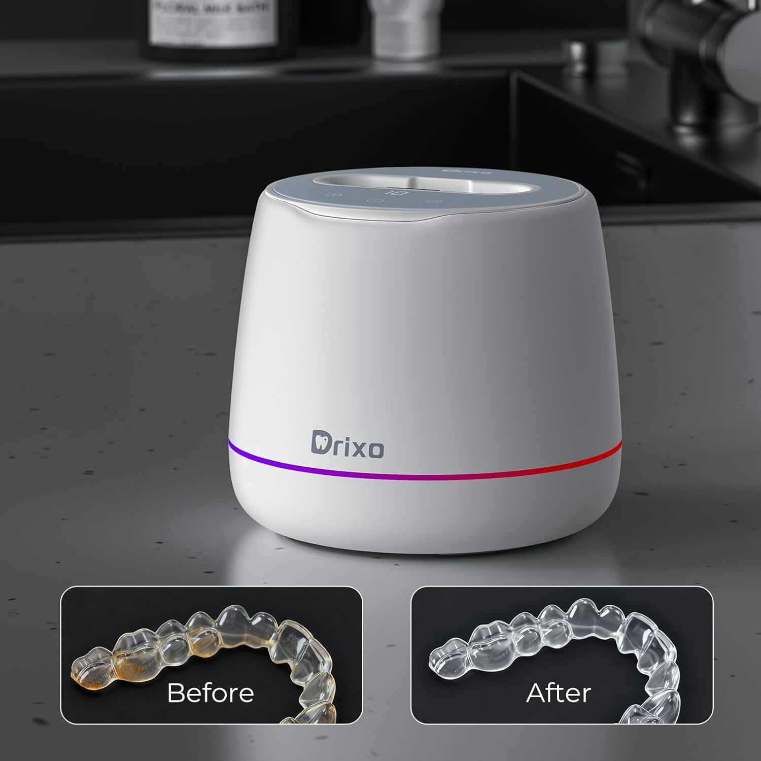 Detalle 2 de Drixo Ultrasonic Retainer Cleaner 200ML