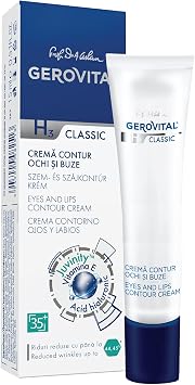Detalle de Gerovital H3 Classic Crema Hidratante Ojos y Labios 💧