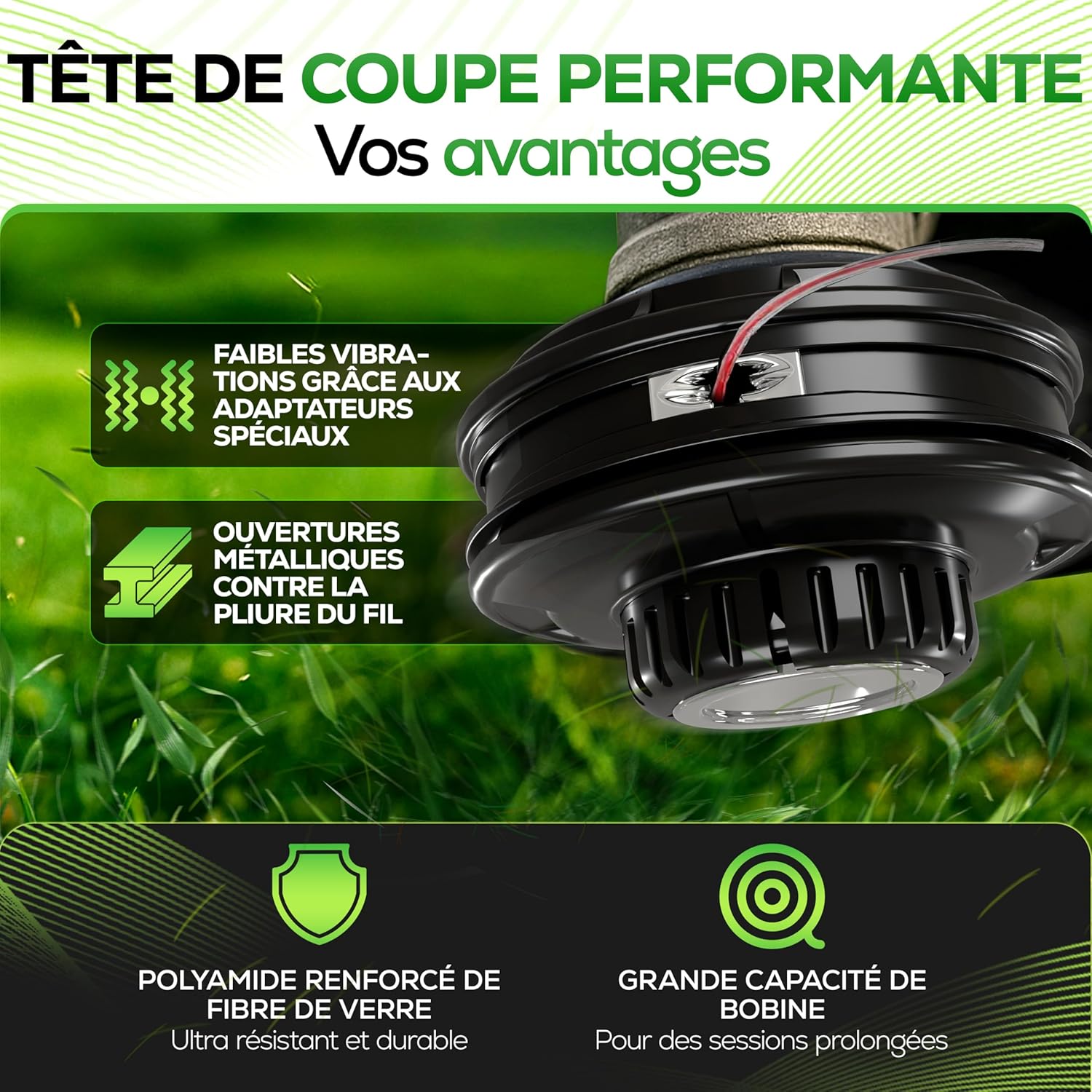 Thumbnail 6 de Tête de fil débroussailleuse Tap & Go M10
