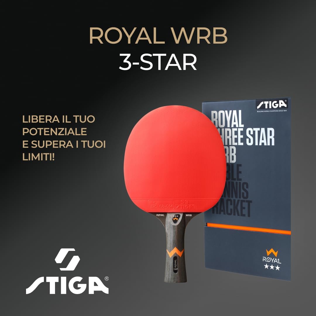 Thumbnail 4 de Stiga 3 Stelle Royal: Racchetta da Ping Pong WRB per Attacco