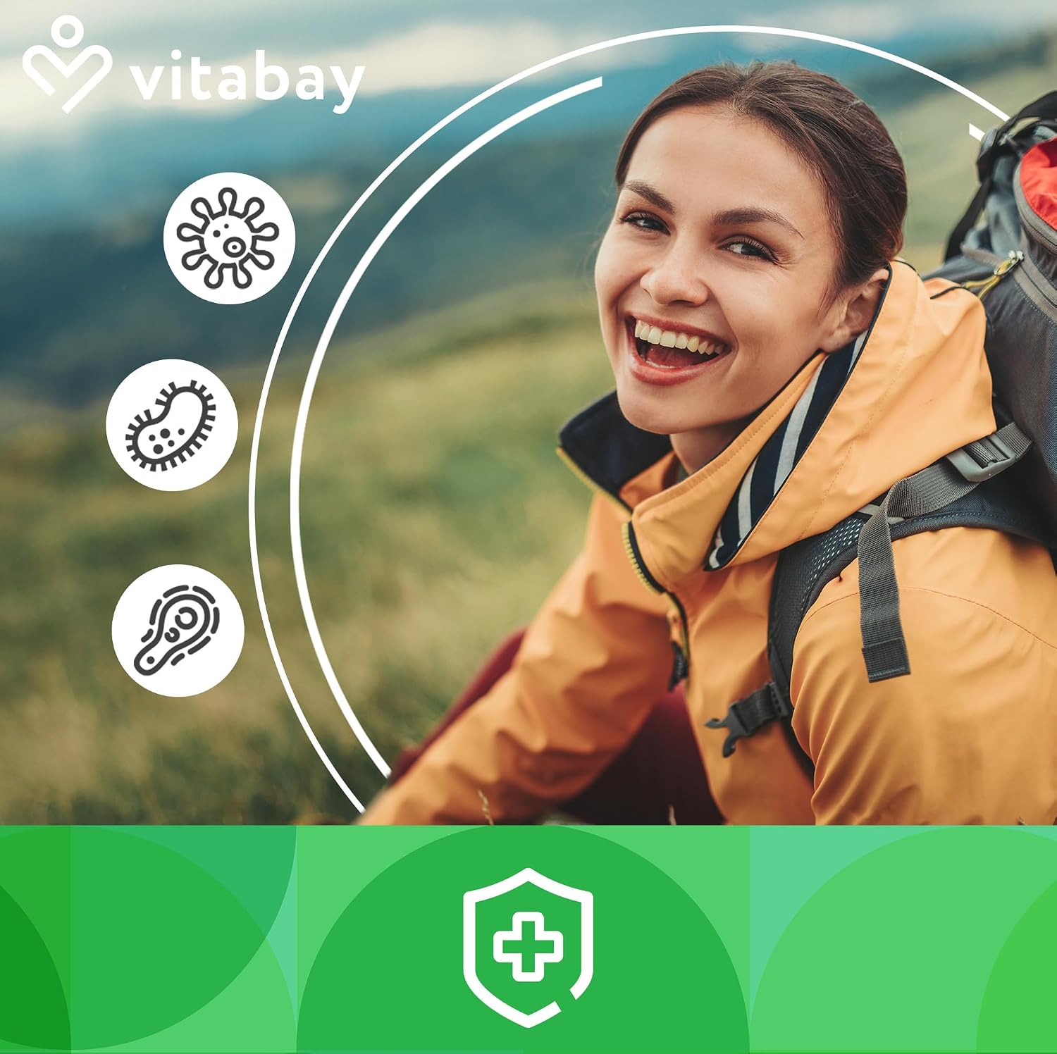 Detalle 2 de Vitabay Vitamin E 600 I.E. Depot 200 Softgels
