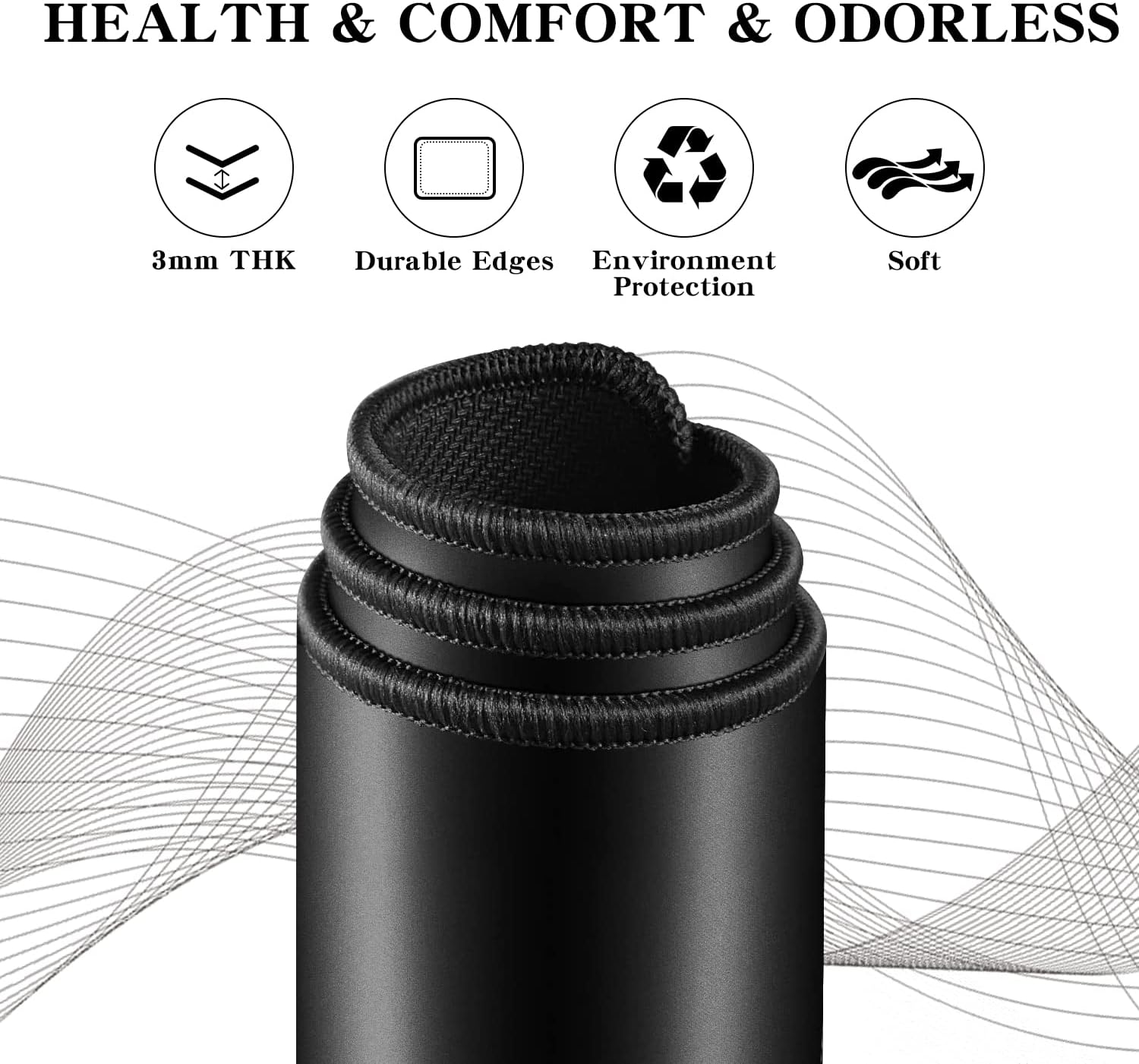 Thumbnail 4 de XXL Gaming Mauspad 800x300 mm von Realky – Große Fläche, präzise Steuerung, rutschfest