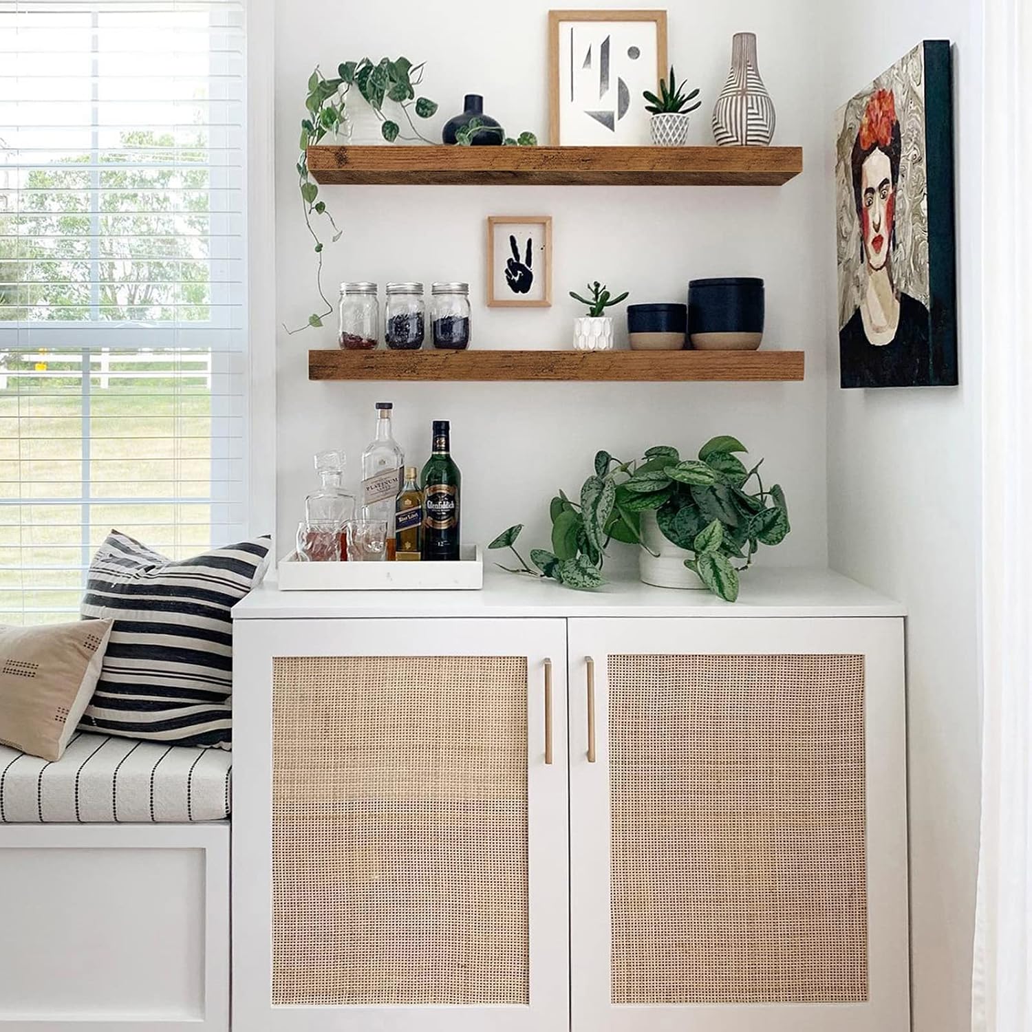 Detalle 2 de QEEIG 35.4" Floating Wall Shelves