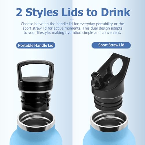 Thumbnail 2 de Botella Agua Térmica 1 L, acero inoxidable 🚰