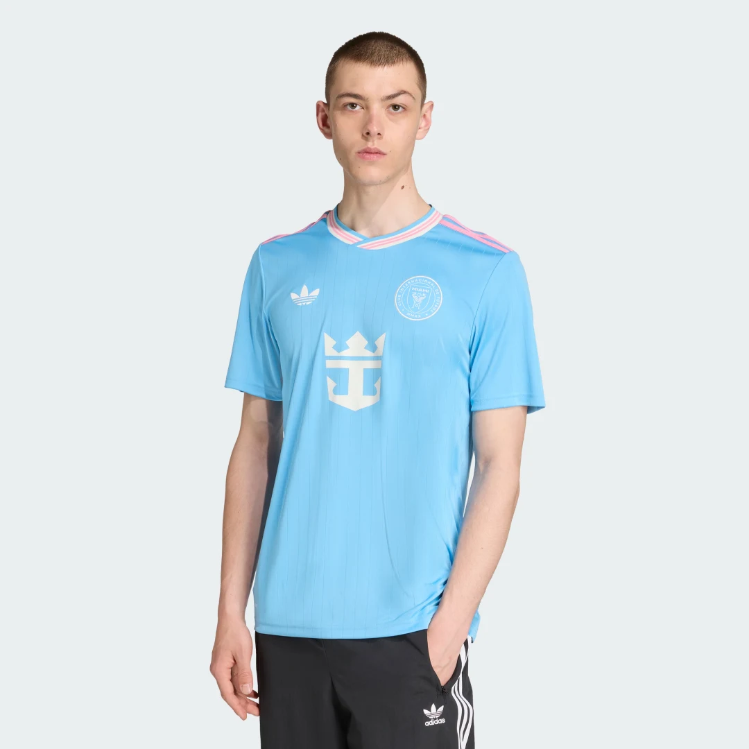 Detalle de Camiseta Inter Miami CF 25/26 Third Messi de Adidas — azul