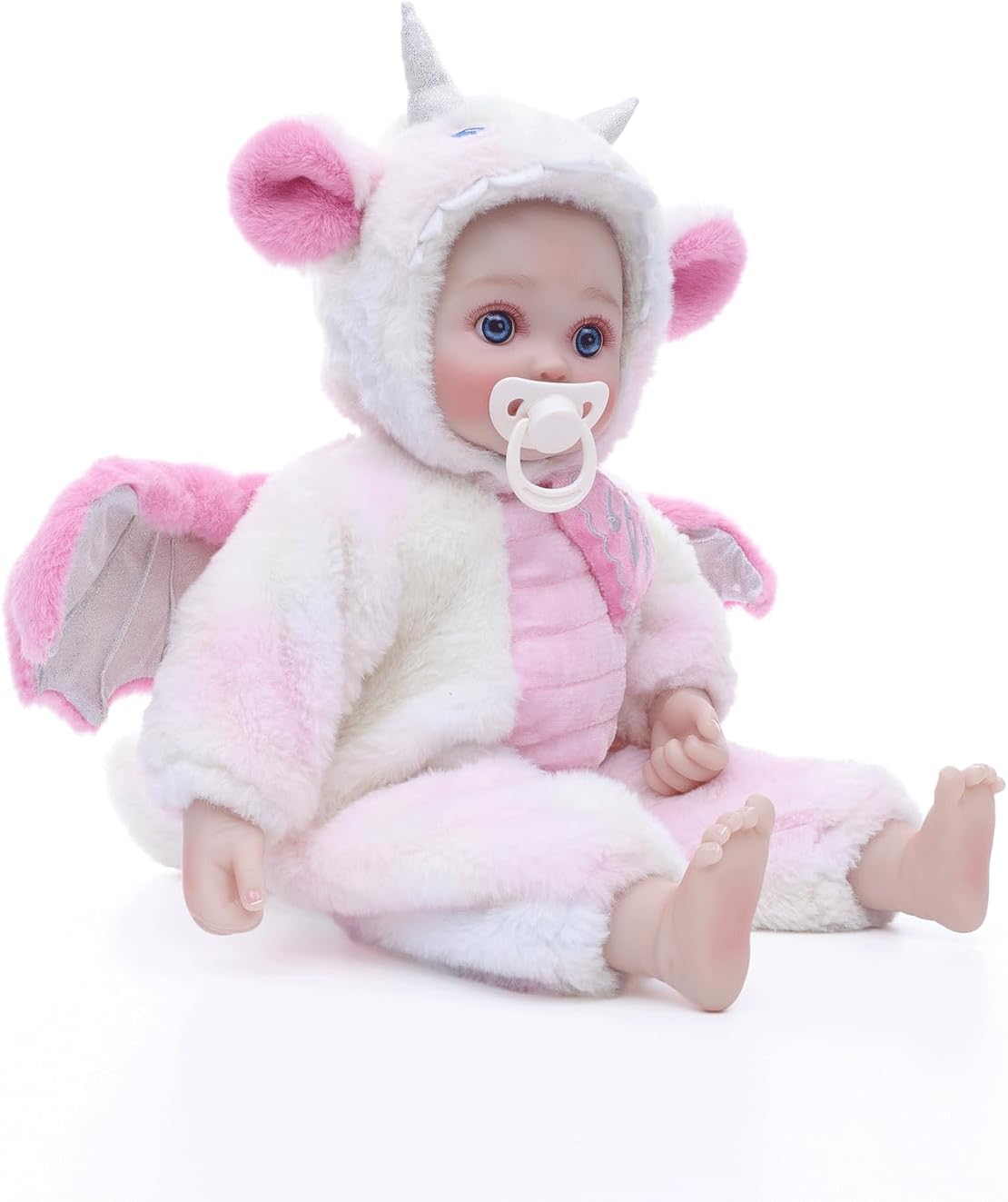 Thumbnail 6 de Cloveray Drayla 18-inch Realistic Soft Body Baby Doll with Dragon Outfit — Lil’ Lovable Companion for Play and Collecting
