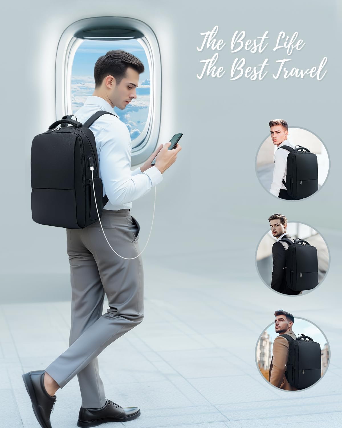 Thumbnail 6 de Besttravel Laptop Backpack 25L