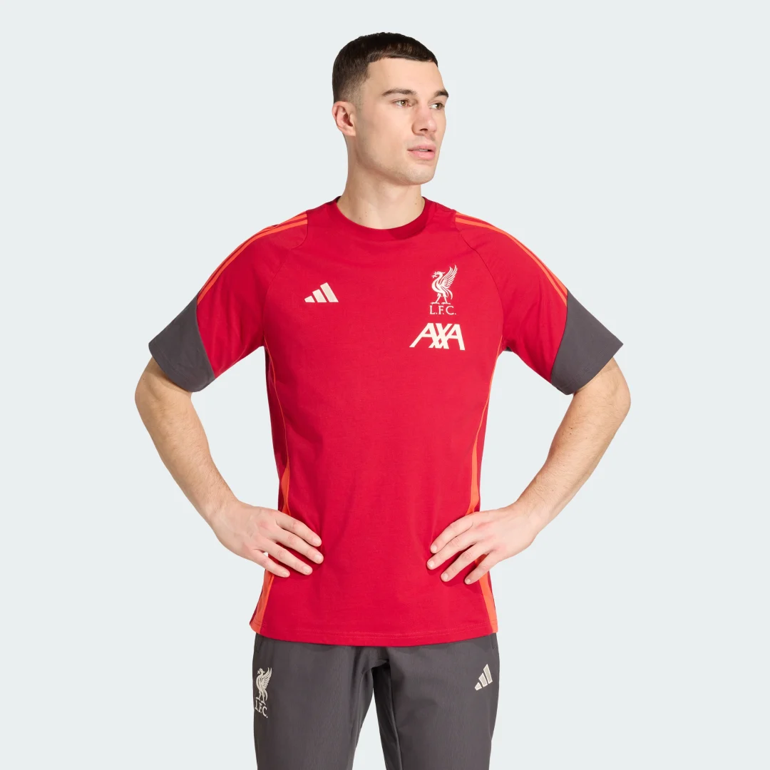 Detalle de Camiseta de algodón Liverpool FC Tiro 25 Competition – Adidas
