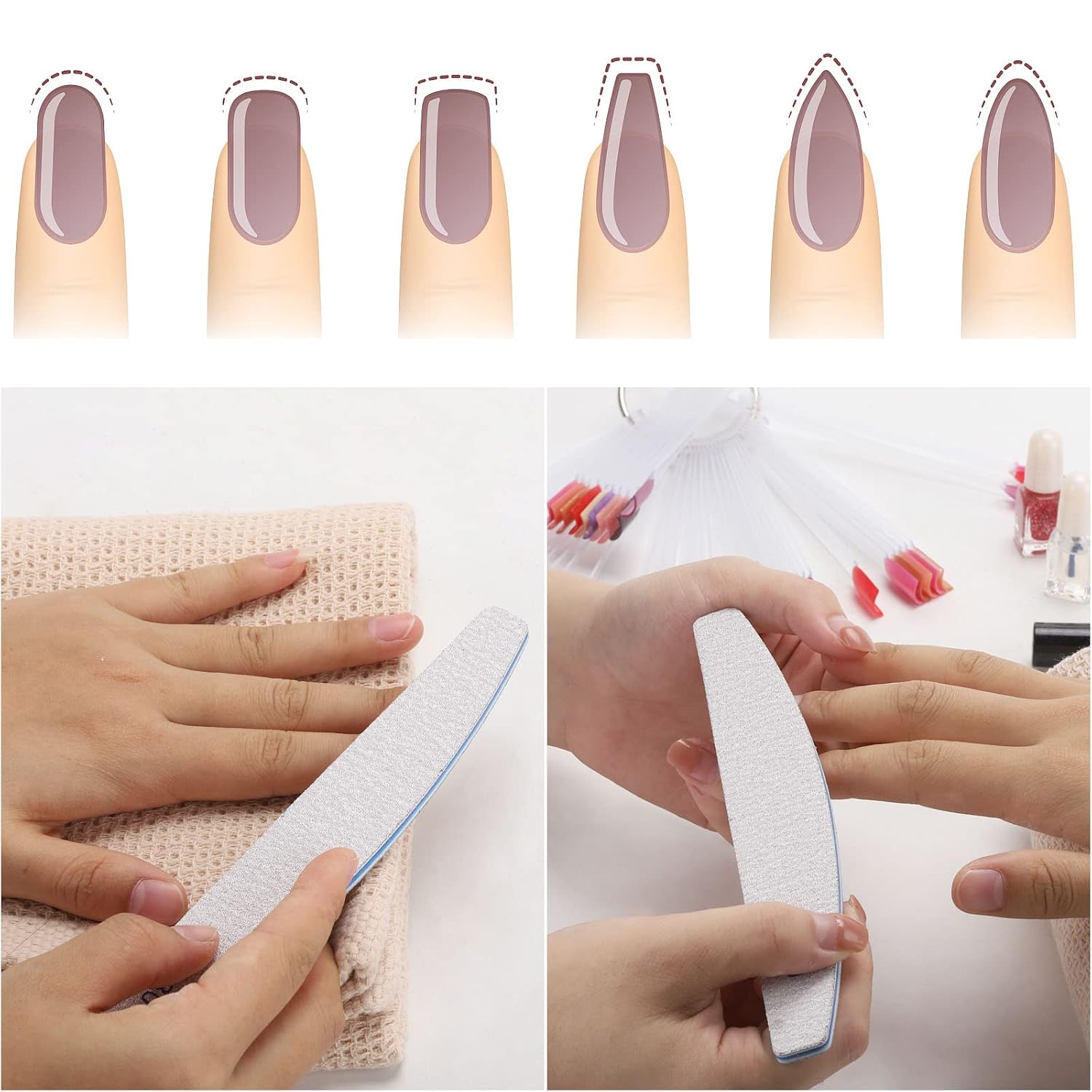 Thumbnail 6 de BTYMS 202303012 Nail Files, 25-Pack, Double-Sided 180/240 Grit