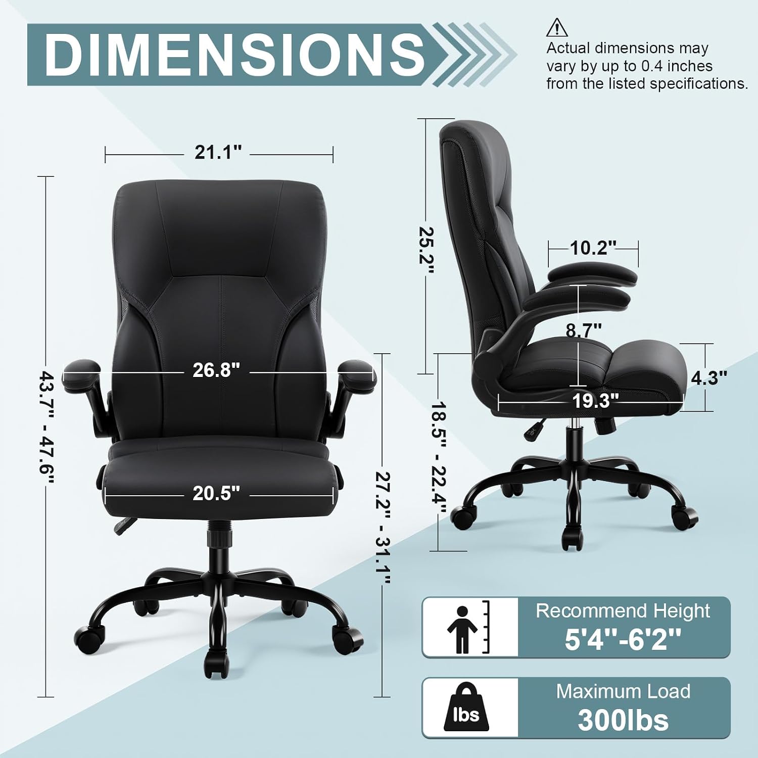 Detalle de Office Chair, PU Leather