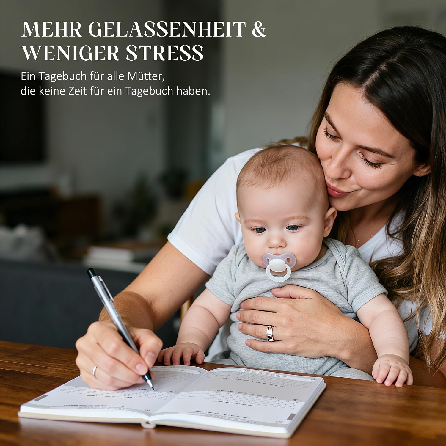 Thumbnail 6 de BIROYAL A5 Achtsamkeitstagebuch für Mama – 24 Wochen Dankbarkeitstagebuch mit 10 Minuten täglich
