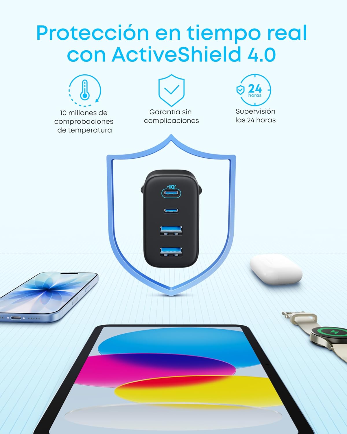 Thumbnail 5 de Anker Zolo Cargador 50 W carga rápida