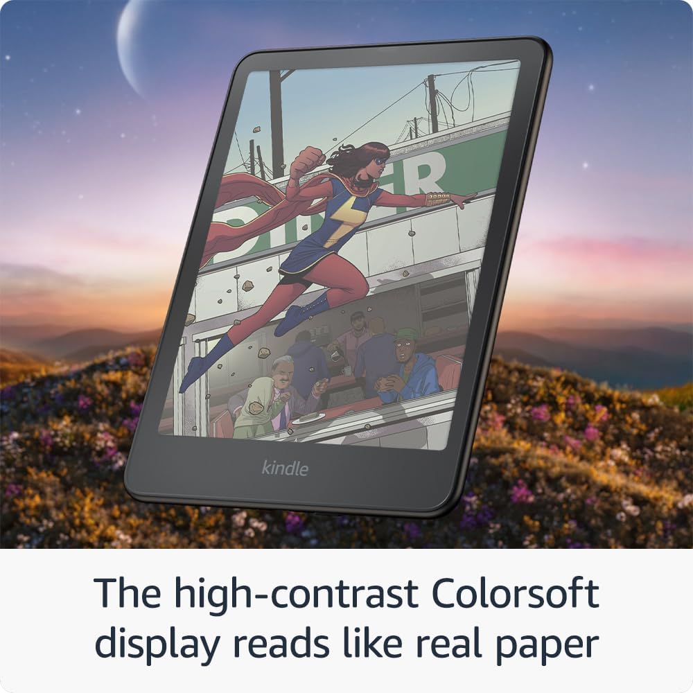 Thumbnail 3 de Amazon Kindle Colorsoft Signature Edition (newest gen) with 7" colour display, 32GB