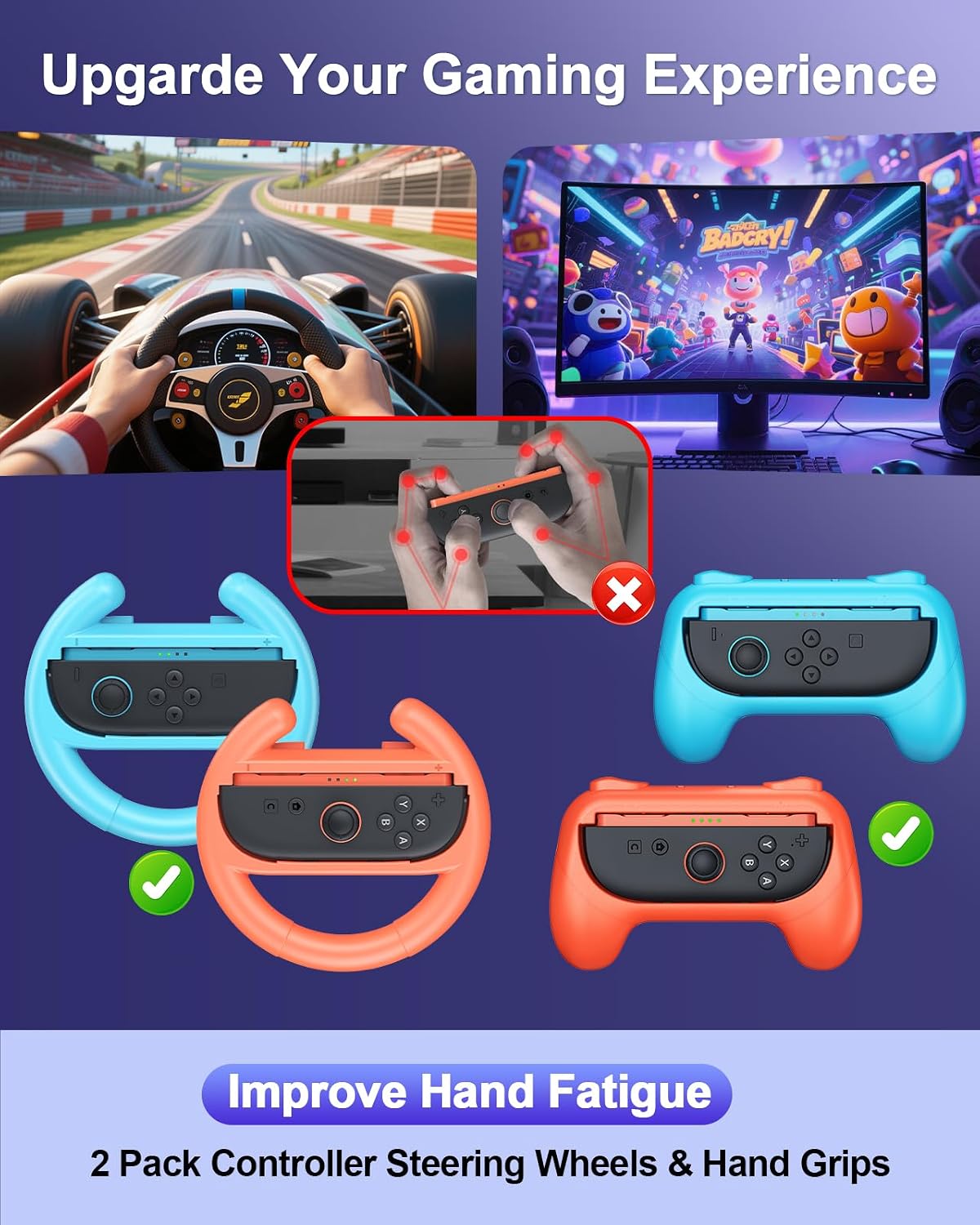 Thumbnail 5 de WAXITY Switch 2 accessories bundle 23-in-1 for Nintendo