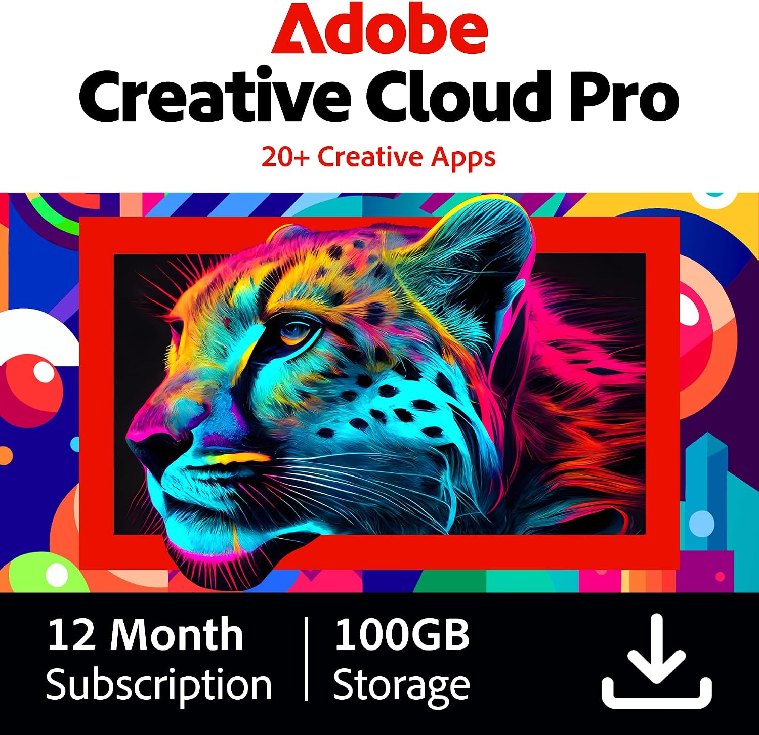 Detalle de Adobe Creative Cloud Pro for Graphic Design with AI Features (PC/MAC) – Digital Download