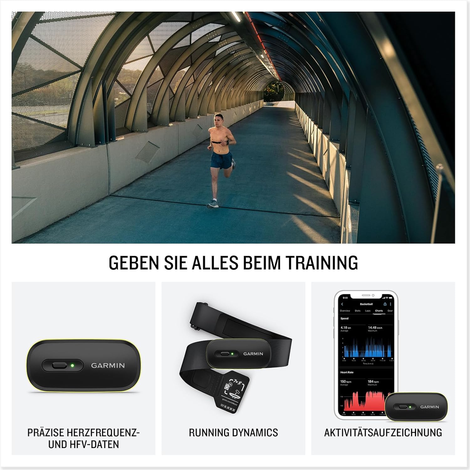 Thumbnail 1 de Garmin HRM 600 Herzfrequenz-Brustgurt