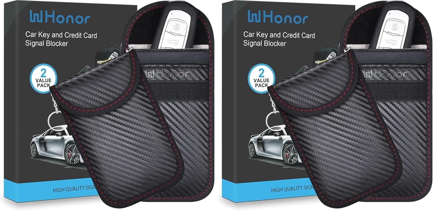 Thumbnail 6 de WHonor Faraday Pouch RFID key fob protector (2) 🔐