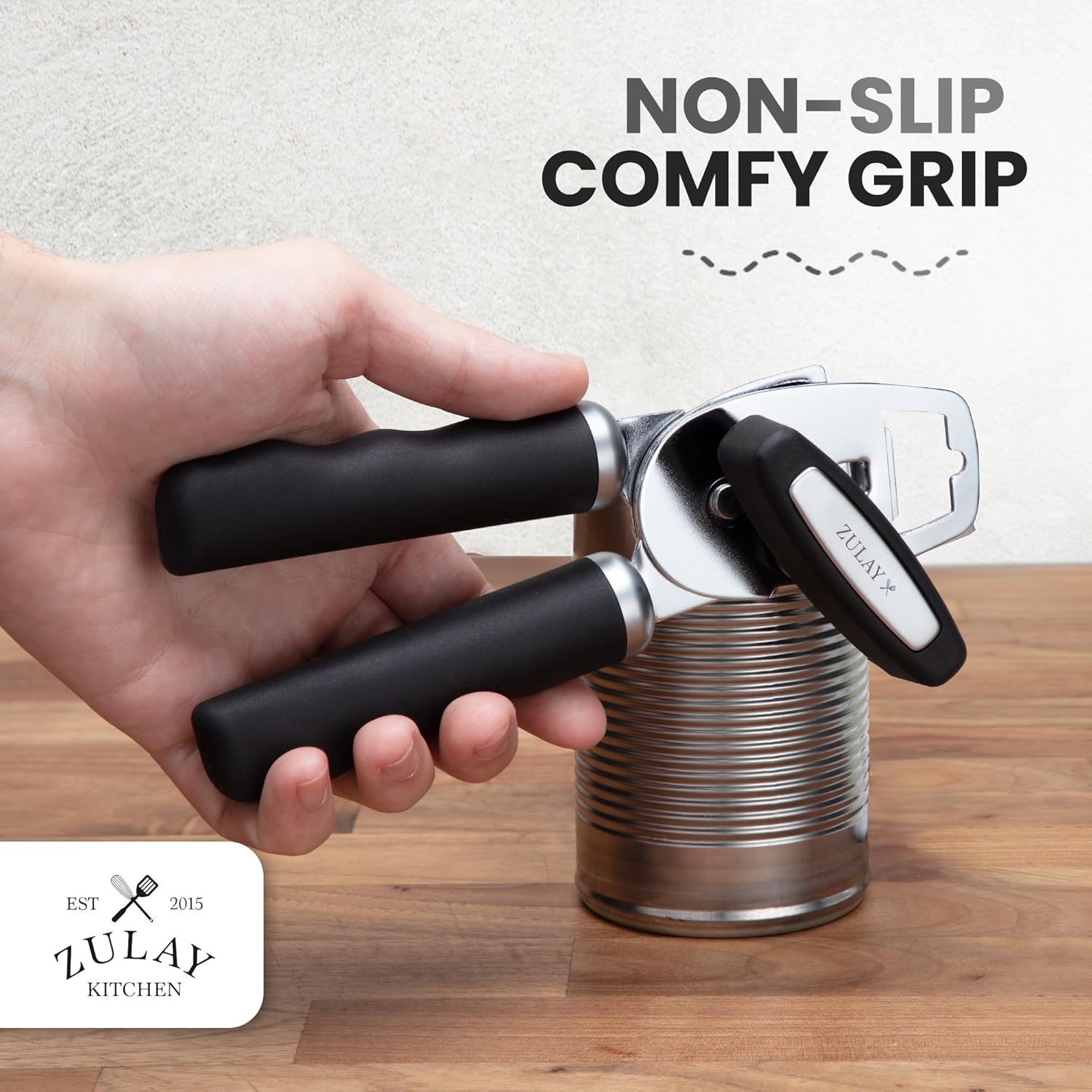 Thumbnail 4 de Zulay Kitchen Heavy Duty Can Opener with Bottle Opener 🍴