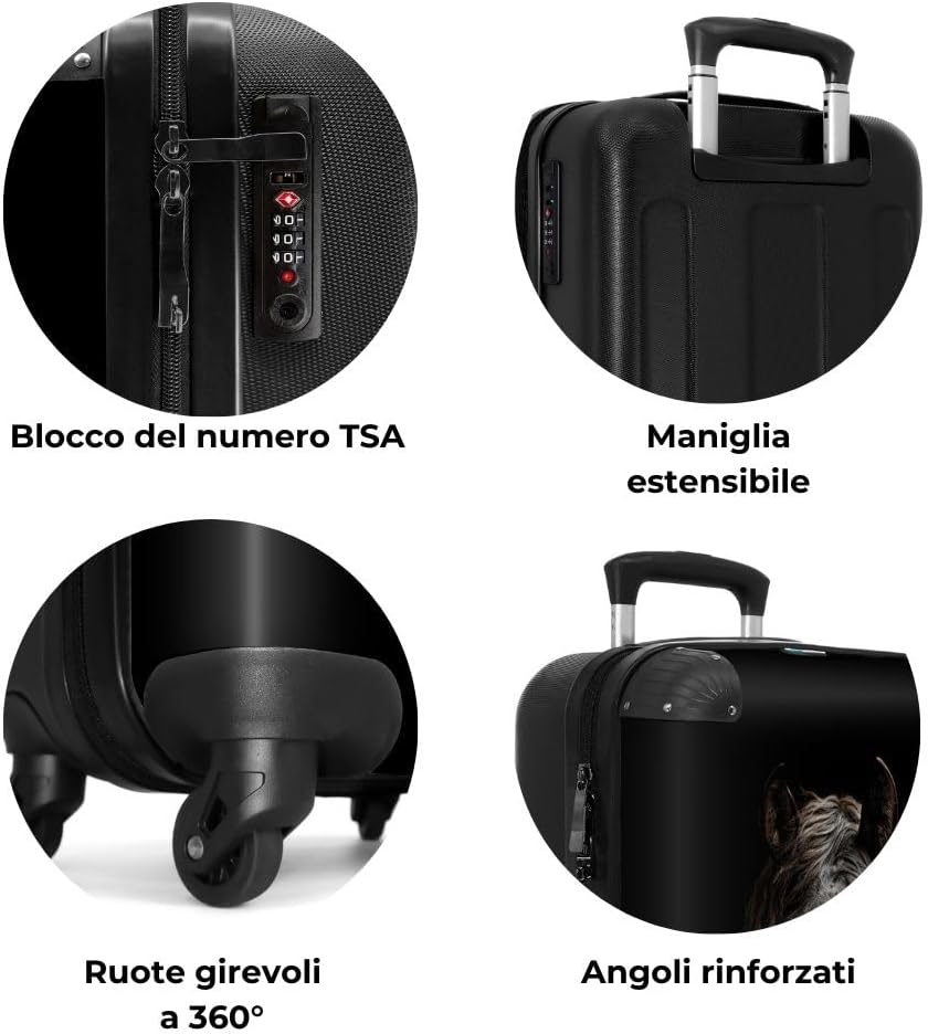 Thumbnail 6 de NoBoringSuitcases.com Maleta de Mano con Ruedas 🧳 10kg Negro