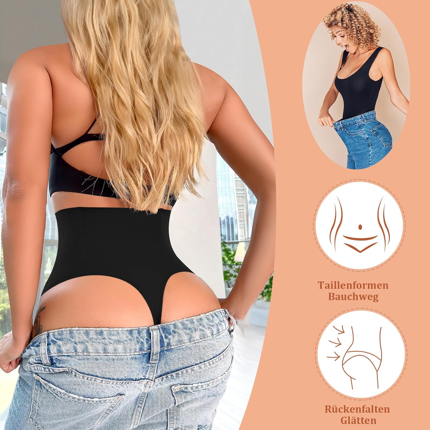 Thumbnail 3 de YARRCO Bauchweg Unterhose Slips Shapewear Damen