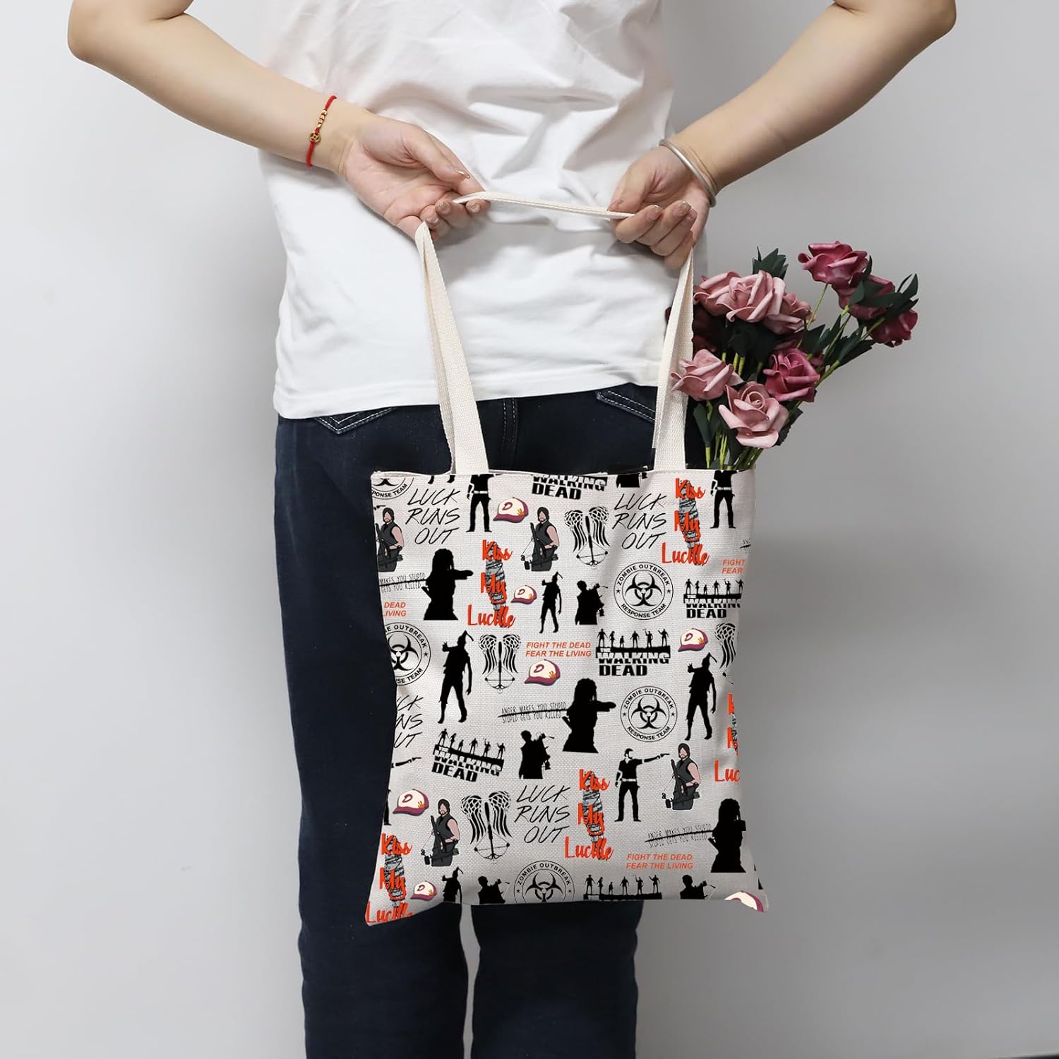 Thumbnail 5 de W-alking Dead Cosmetic Bag Zombie-themed makeup pouch