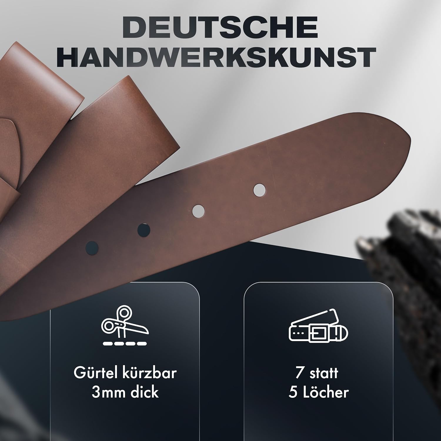 Thumbnail 4 de Cartvelli Premium Ledergürtel 40 mm