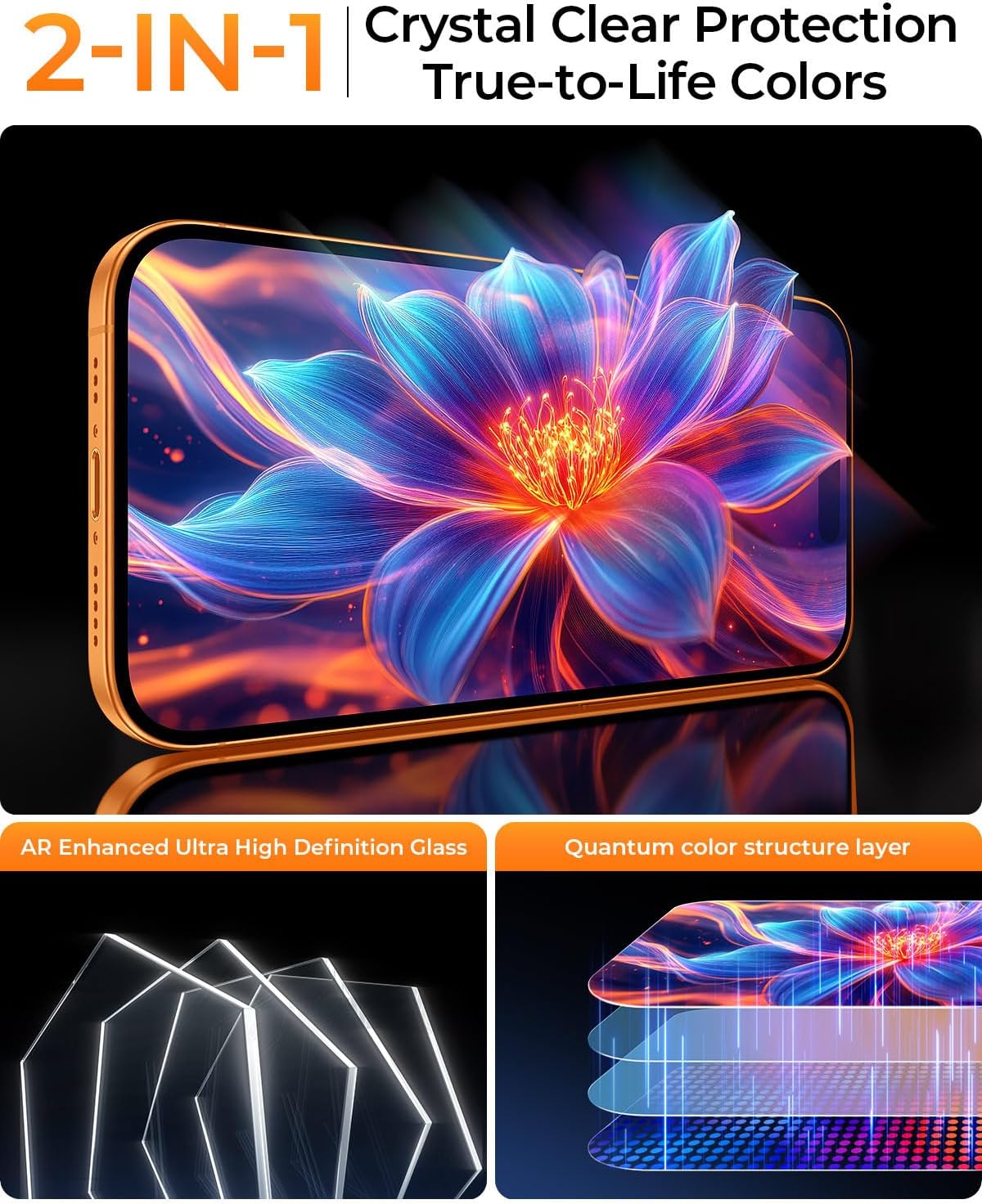 Thumbnail 6 de MRGLAS Screen Protector for iPhone 18 Pro Max