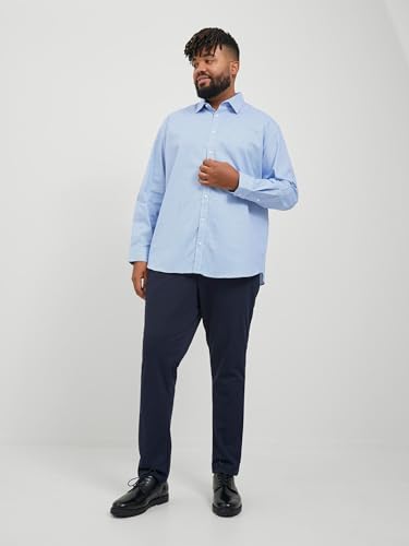 Detalle de JACK & JONES Jjimarco Jjbowie Sa Navy Blazer: pantalón hombre en color marino 36W/36L