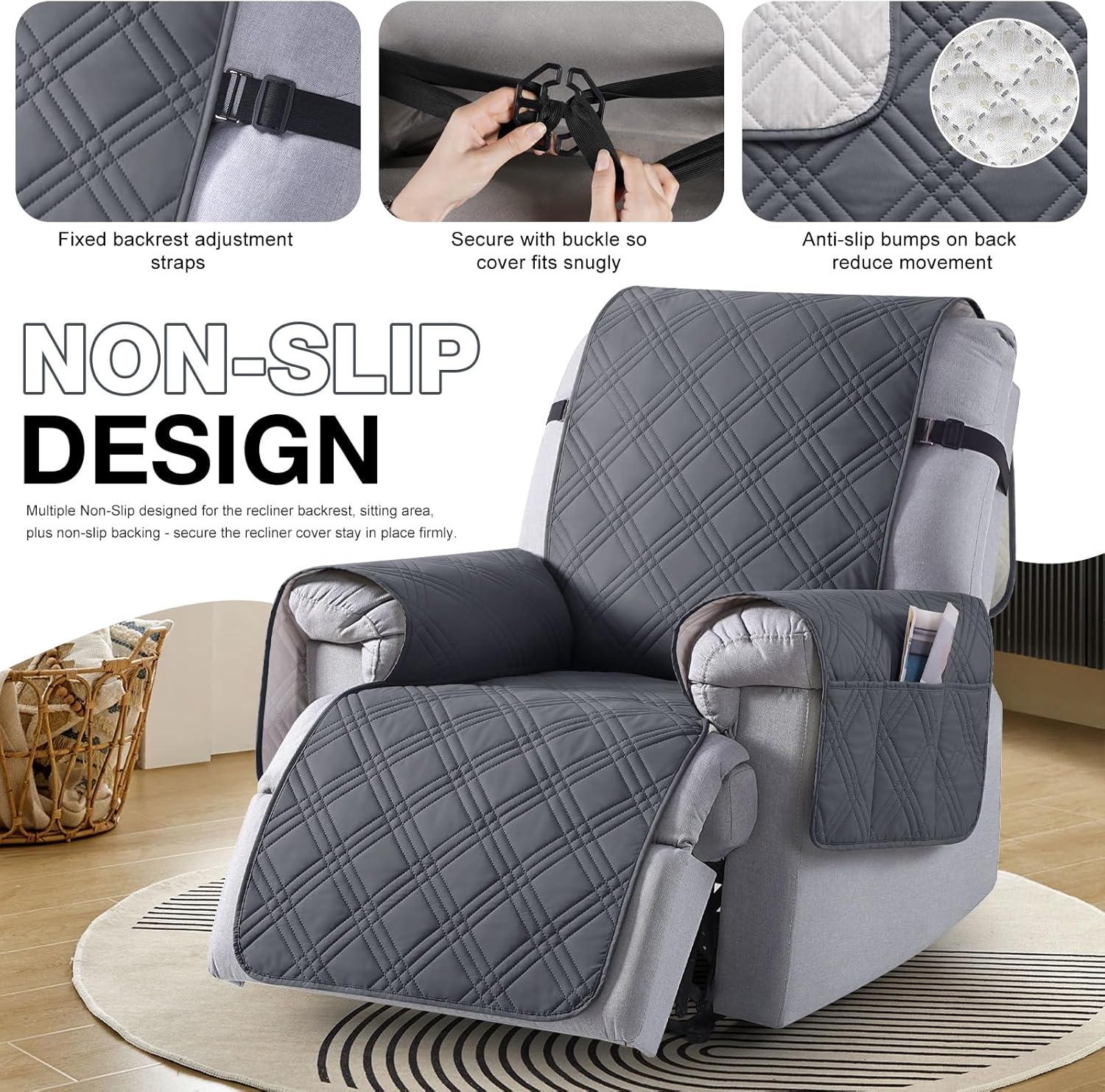 Detalle de TAOCOCO Recliner Chair Cover