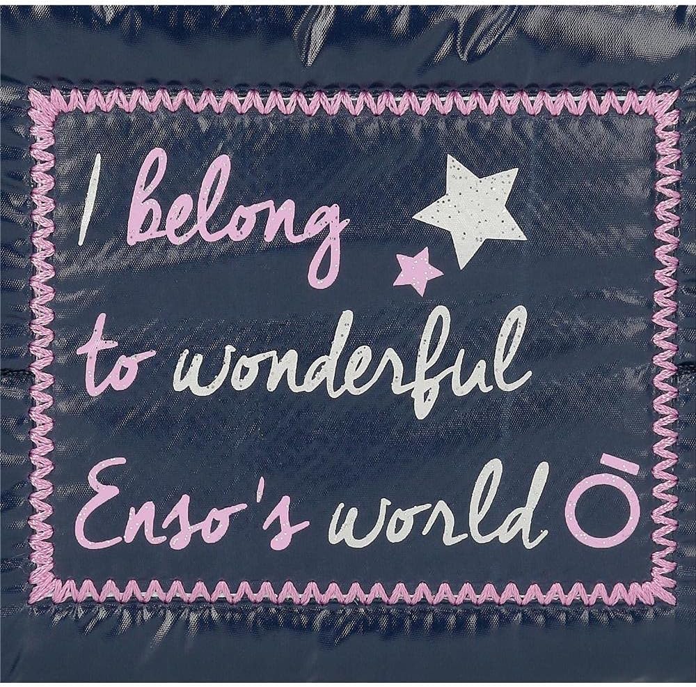 Detalle de Enso Make Wish: Custodia da viaggio per trucchi Blu, 22 x 12,5 cm