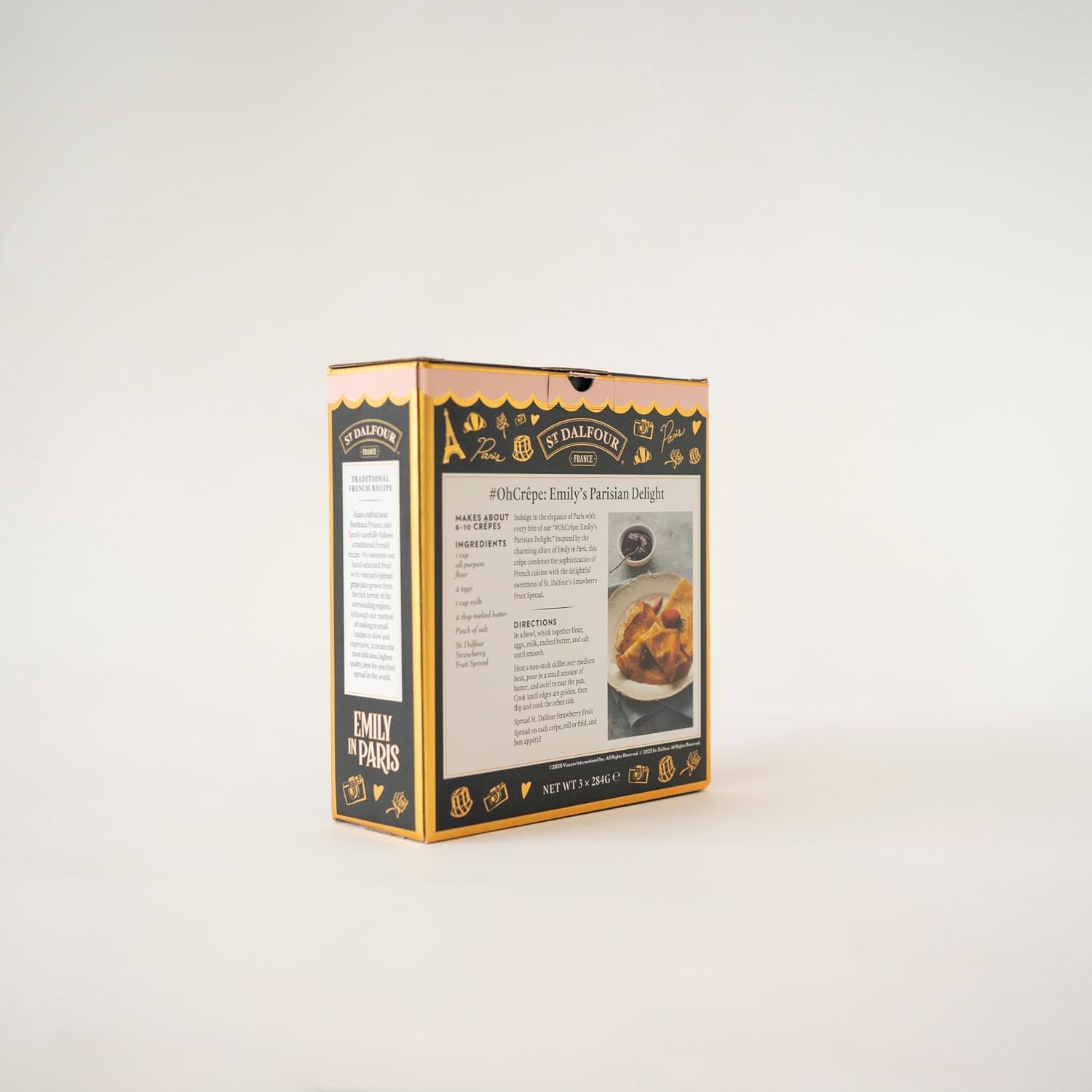 Detalle de St. Dalfour Pack Regalo Mermeladas 3x284g