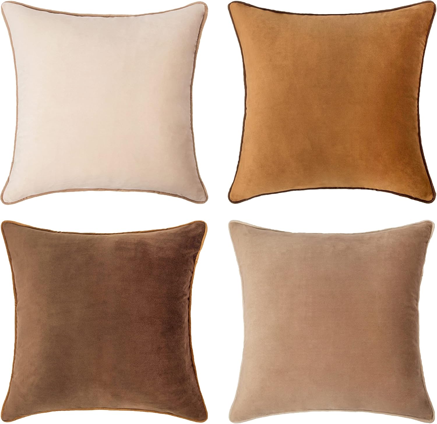 Detalle de MONDAY MOOSE 24x24 Velvet Throw Pillow Covers ๐