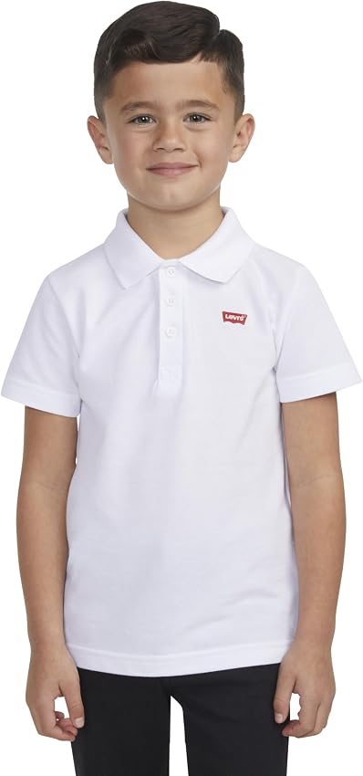 Detalle de Levi's Lvb Back Neck Tape Polo polo niño 8 años