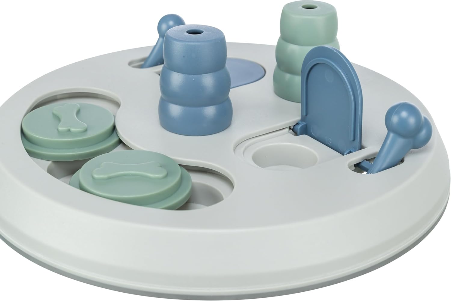 Detalle de TRIXIE Dog Activity Flip Board: giocattolo interattivo per cani, stimola la mente con livello intermedio