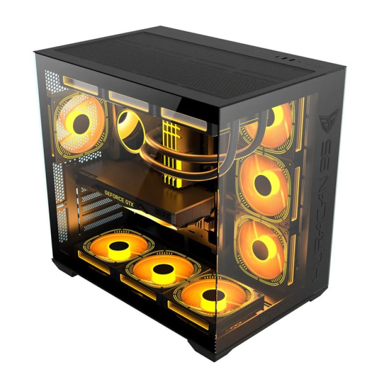 Detalle 2 de PC Racing D5 Highlander Gaming: Ryzen 7 9800X3D, 32 GB DDR5 y RX 9070 con Windows 11