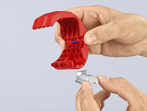 Thumbnail 8 de KNIPEX BiX Schneider 90 22 10 BK – Präzises Schneiden von Kunststoffrohren und Dichthülsen
