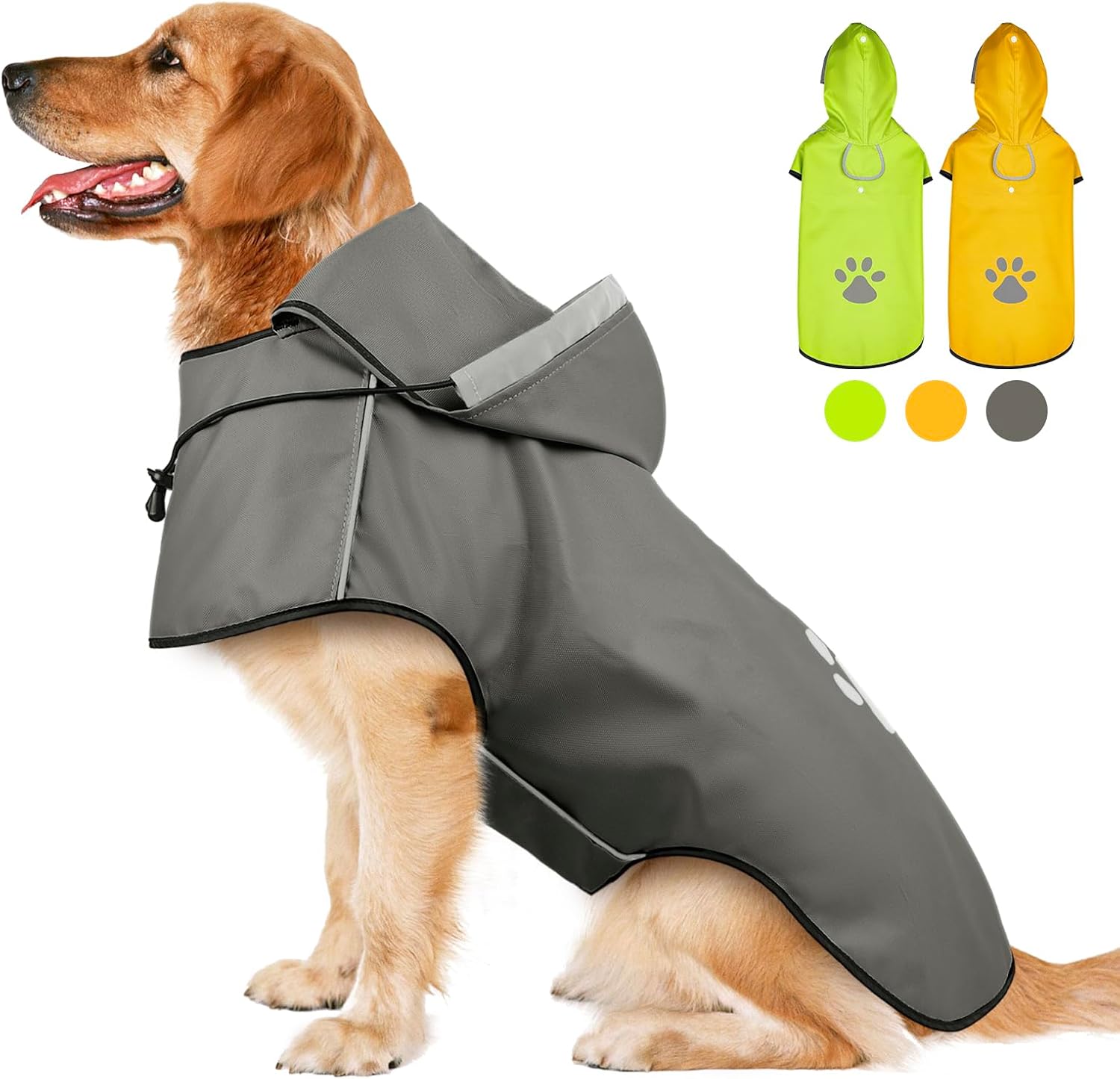 Manteau de pluie pour chien imperméable M