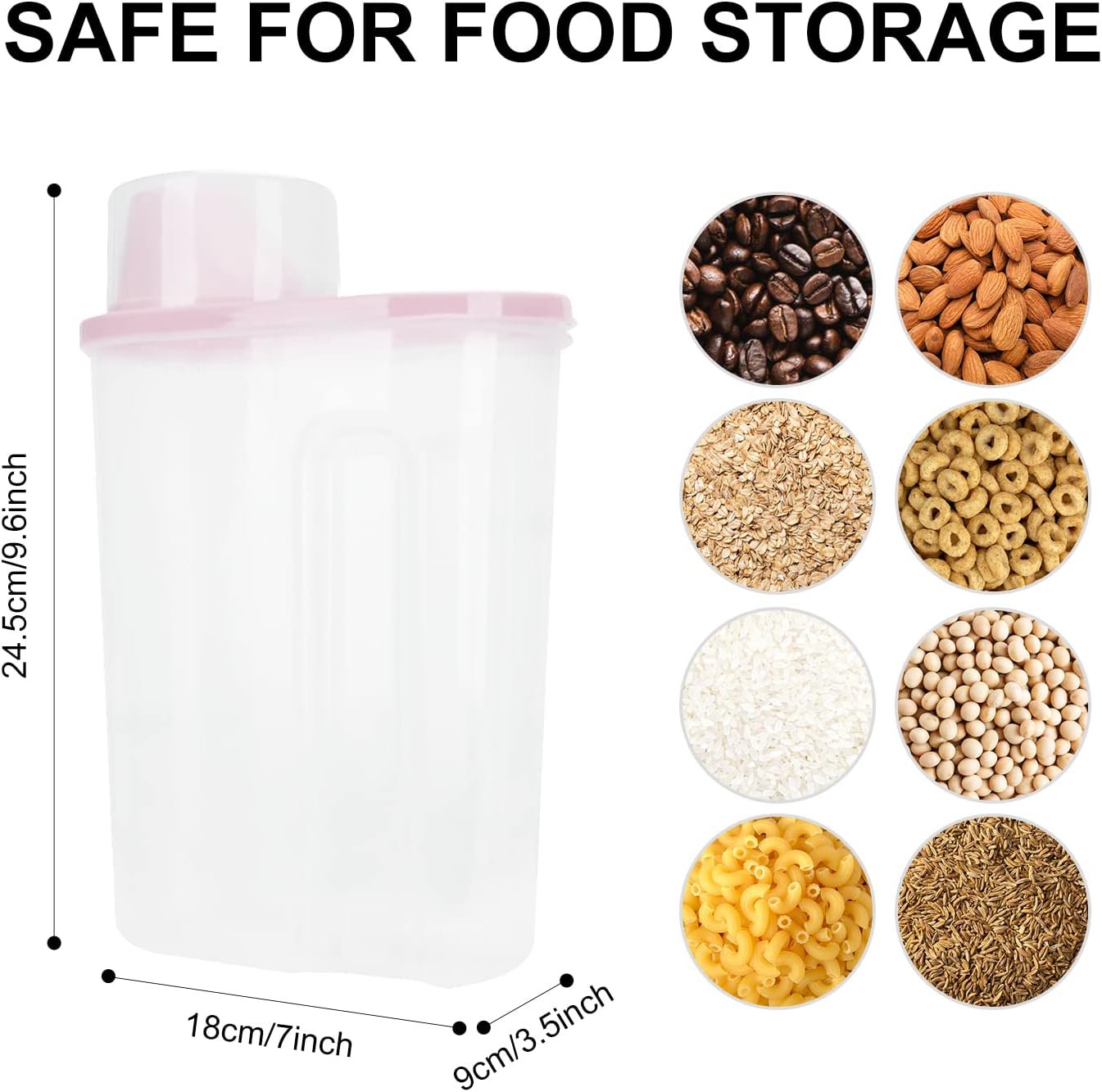 Thumbnail 2 de TOWEAR 2-Pack Airtight Dog Food Containers 2.5L