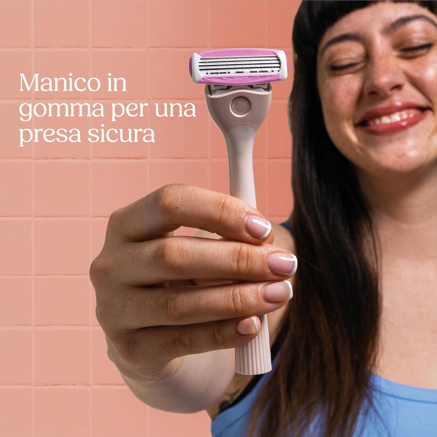 Detalle de Wilkinson Sword Intuition Quattro rasoi da donna, confezione XL + 6 ricariche