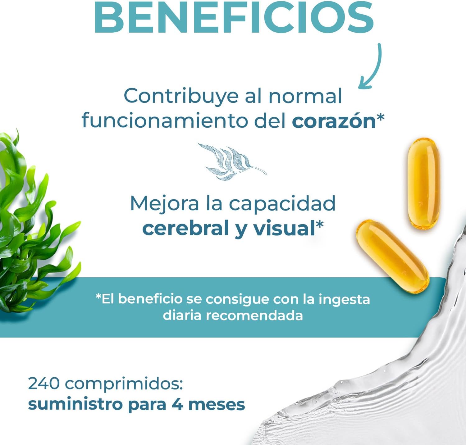Imagen de Omega 3 2000mg | 240 Cápsulas | Alta Concentración de 660mg EPA y 440 mg DHA | 4 Meses | ProNatural Pharma en OfertitasTOP