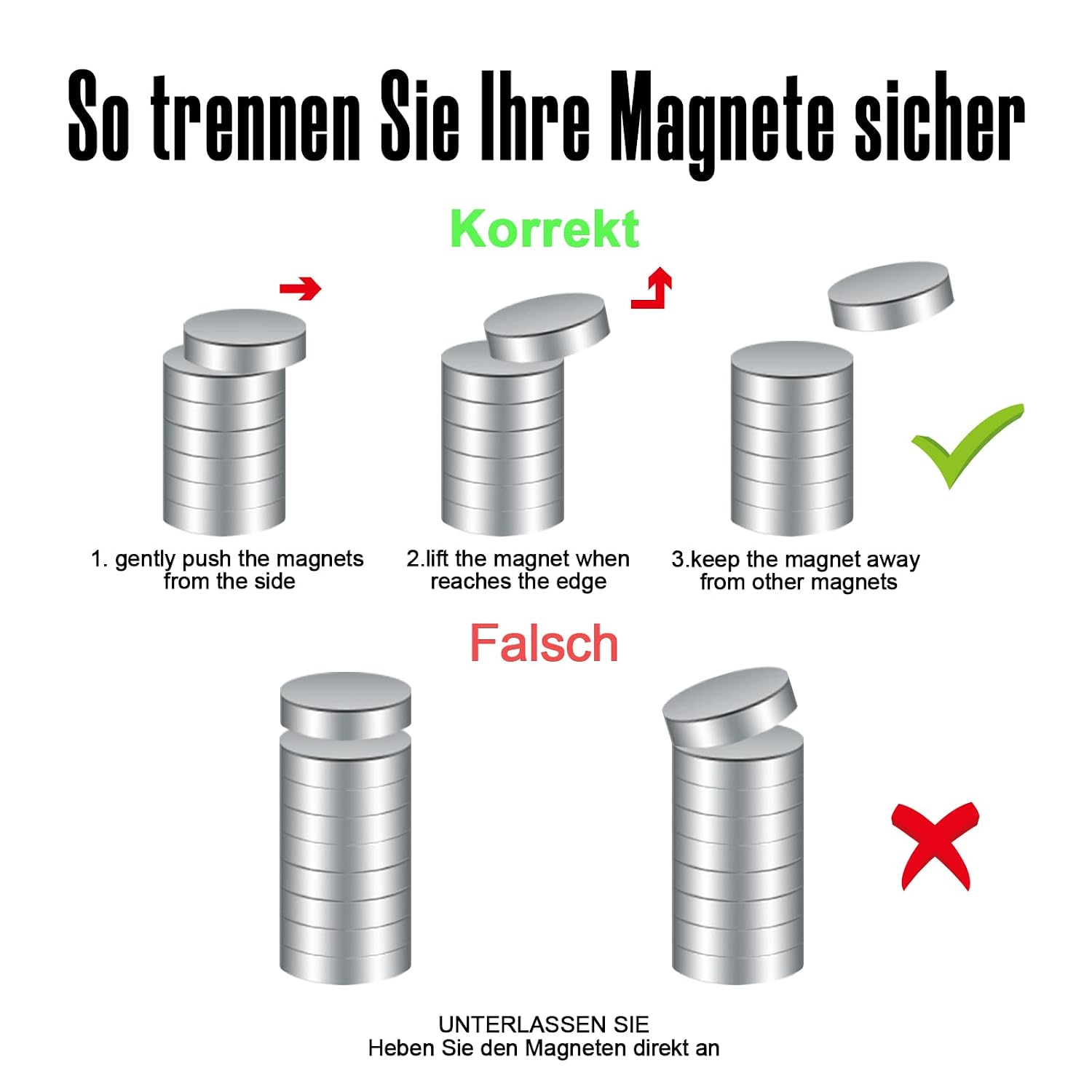 Thumbnail 6 de MIN CI Small Neodymium Magnets 330-pack for crafts 🧲