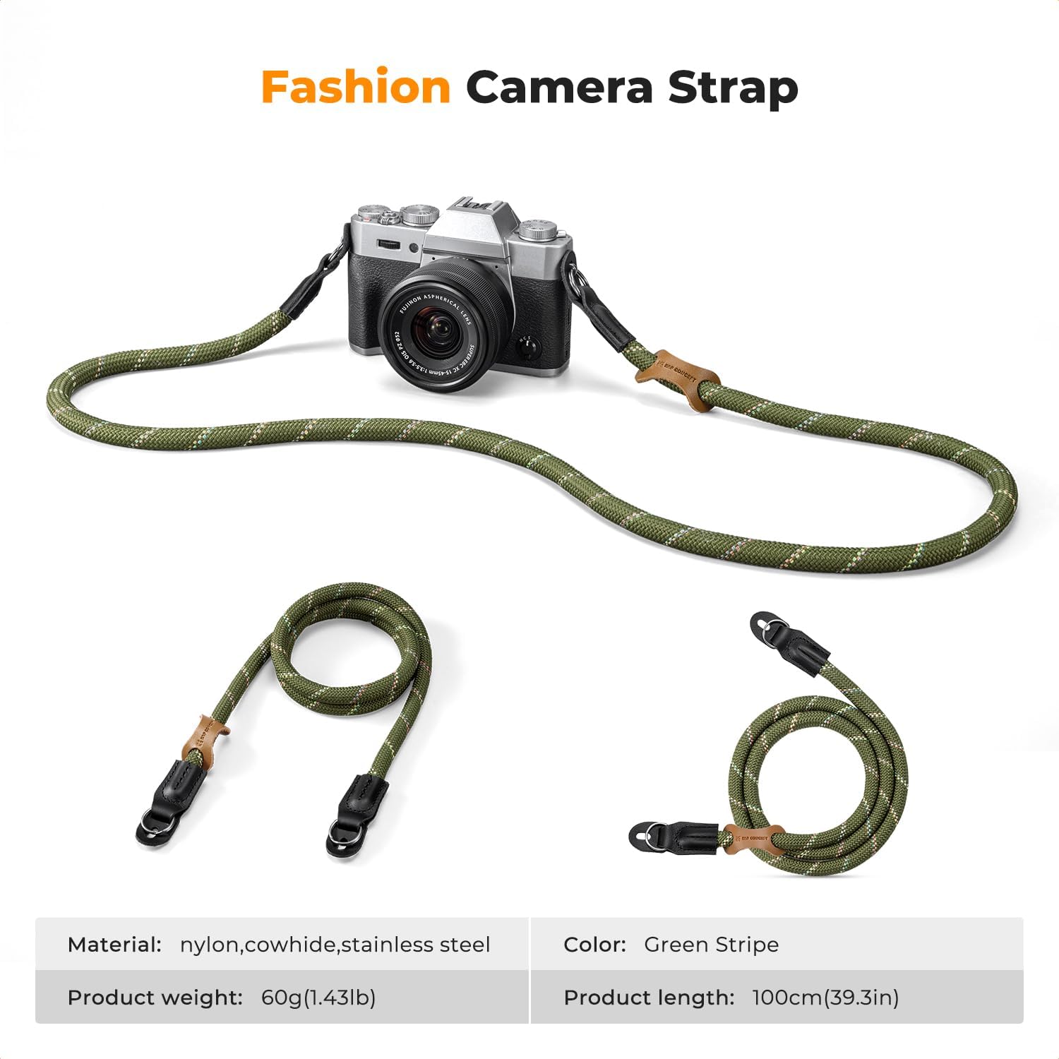 Thumbnail 6 de K&F CONCEPT Kameragurt 60 g Nylon