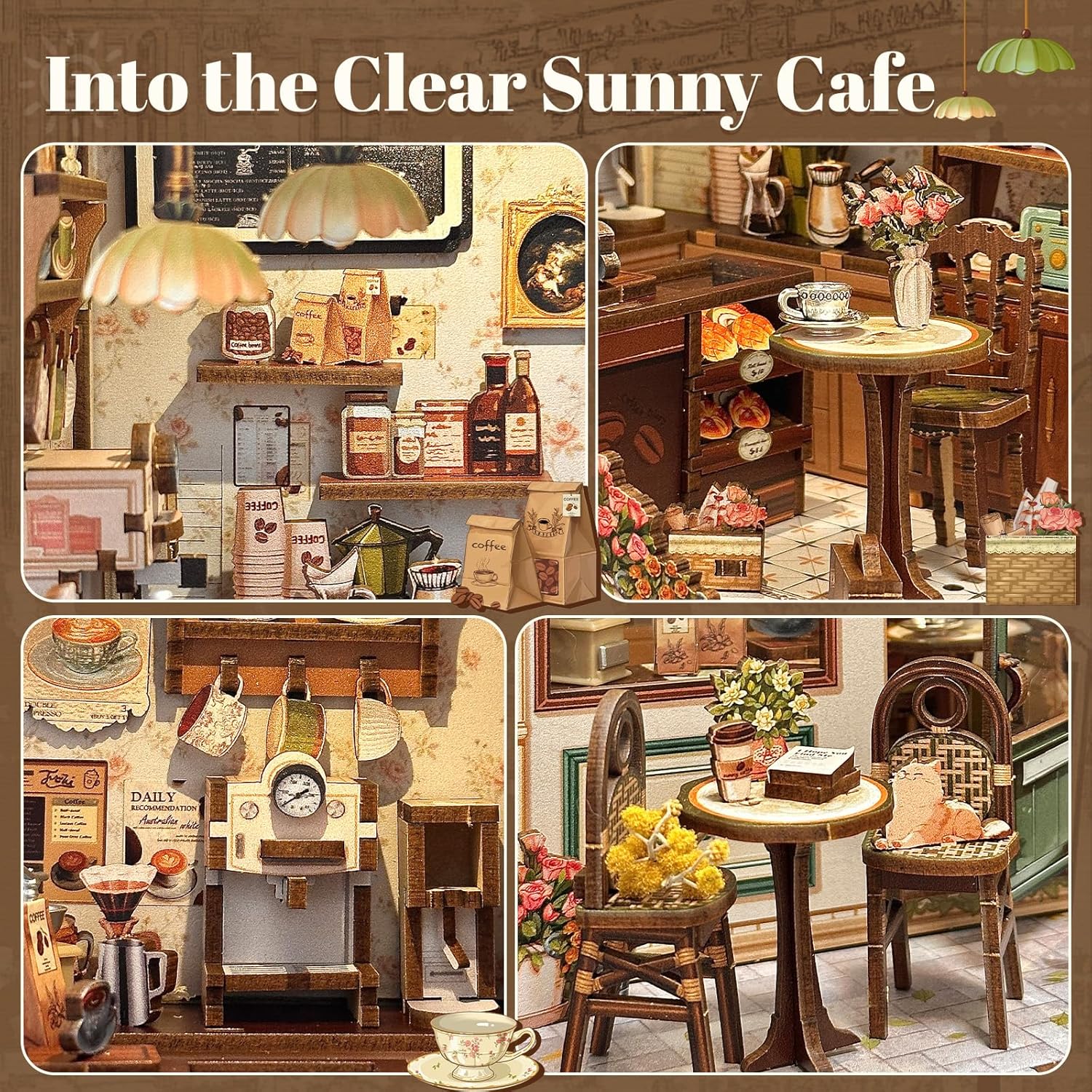 Thumbnail 6 de Fsolis Book Nook Kit Sunny Café