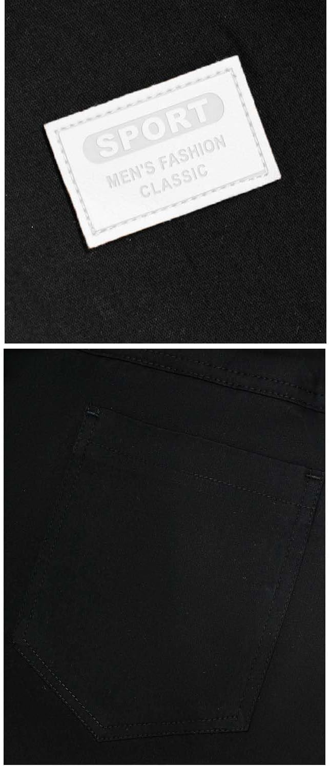 Thumbnail 4 de LIUPMWE Pantalon Chino Cargo Homme - Jogging coton léger, taille élastique avec cordon et poches